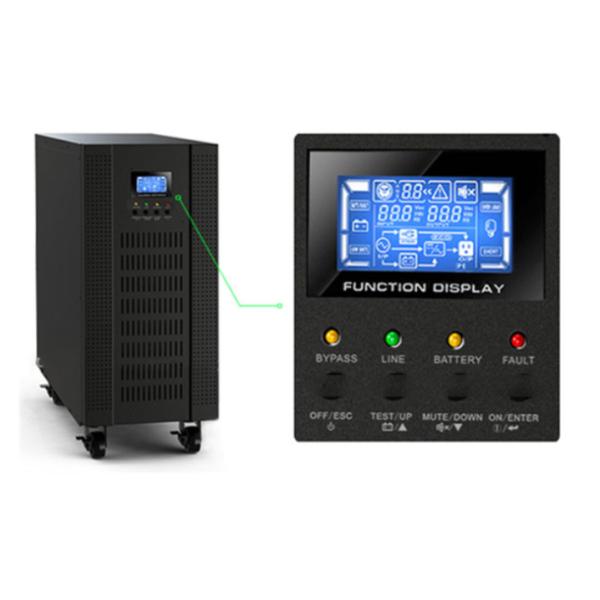 High Frequency Online UPS 30KVA 24KW With External Batteries Backup Power