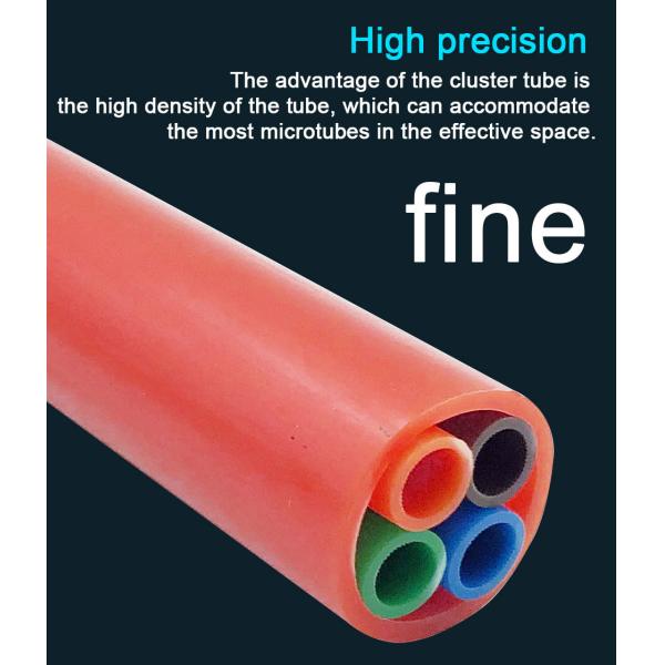 PE 3.5mm Micro Optical Cable Tubes For Air Blowing Fiber Cable