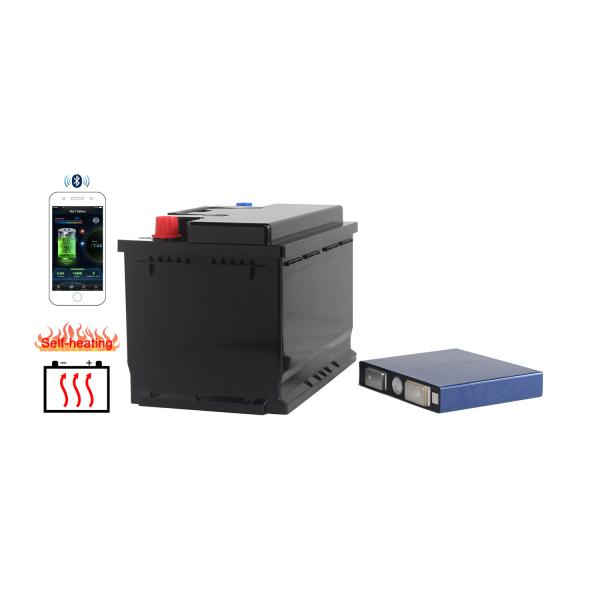 12V 100Ah Leisure RV Lithium Battery Bluetooth Heating 12.8 V Lifepo4 Battery
