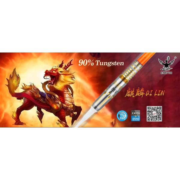 Emyth Darts 2BA 90% Tungsten Darts Set 19G KYLIN