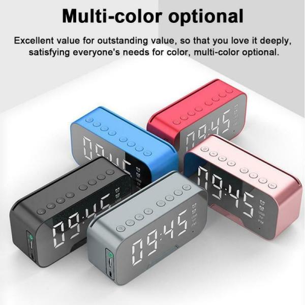 65dB 3W B2000 Subwoofer Bluetooth Speakers , Bluetooth Speaker With Led Screen