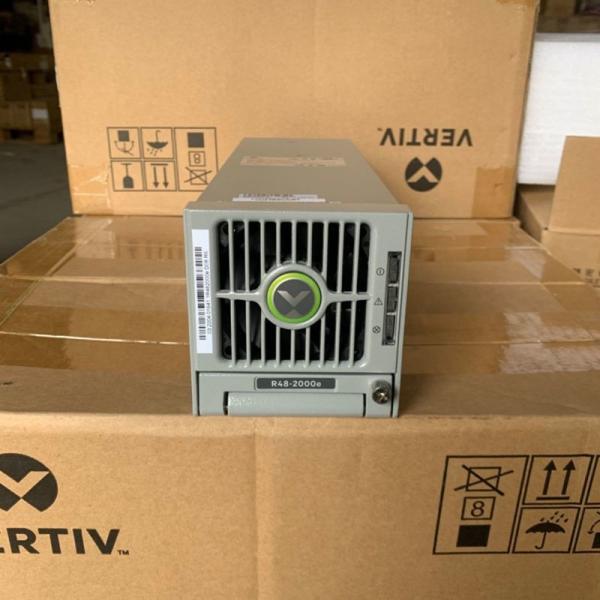 Cheap Vertiv R48-2000e Rectifier Module R48-2000e 48V 2000W High Efficiency DC TELCOM Power Supply for sale