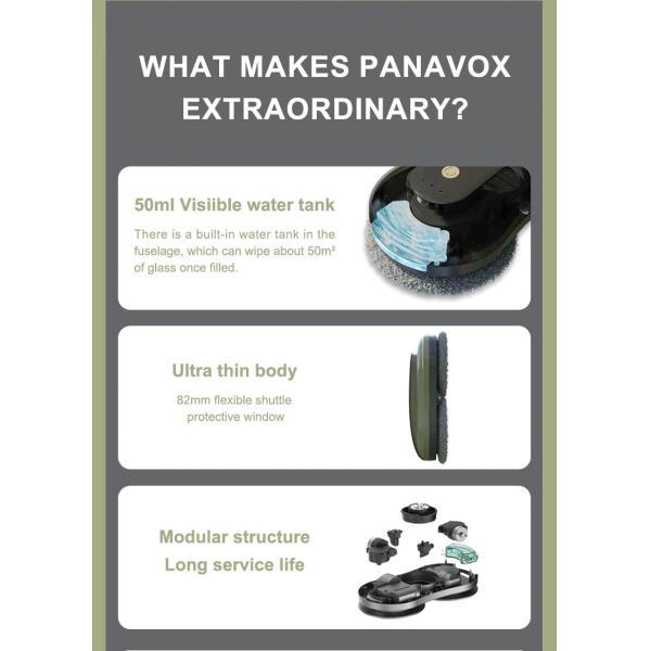 2024 Huidi Dual Self-water-spraying Automatic Robot Window Cleaner with Remote Control App