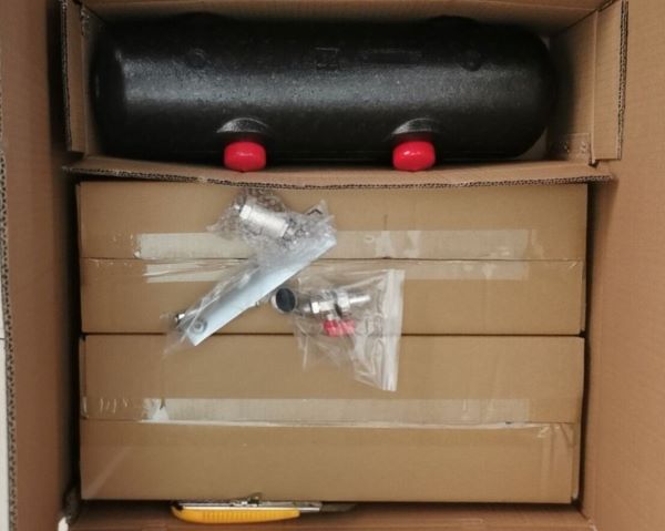 Hydraulic separator for heating