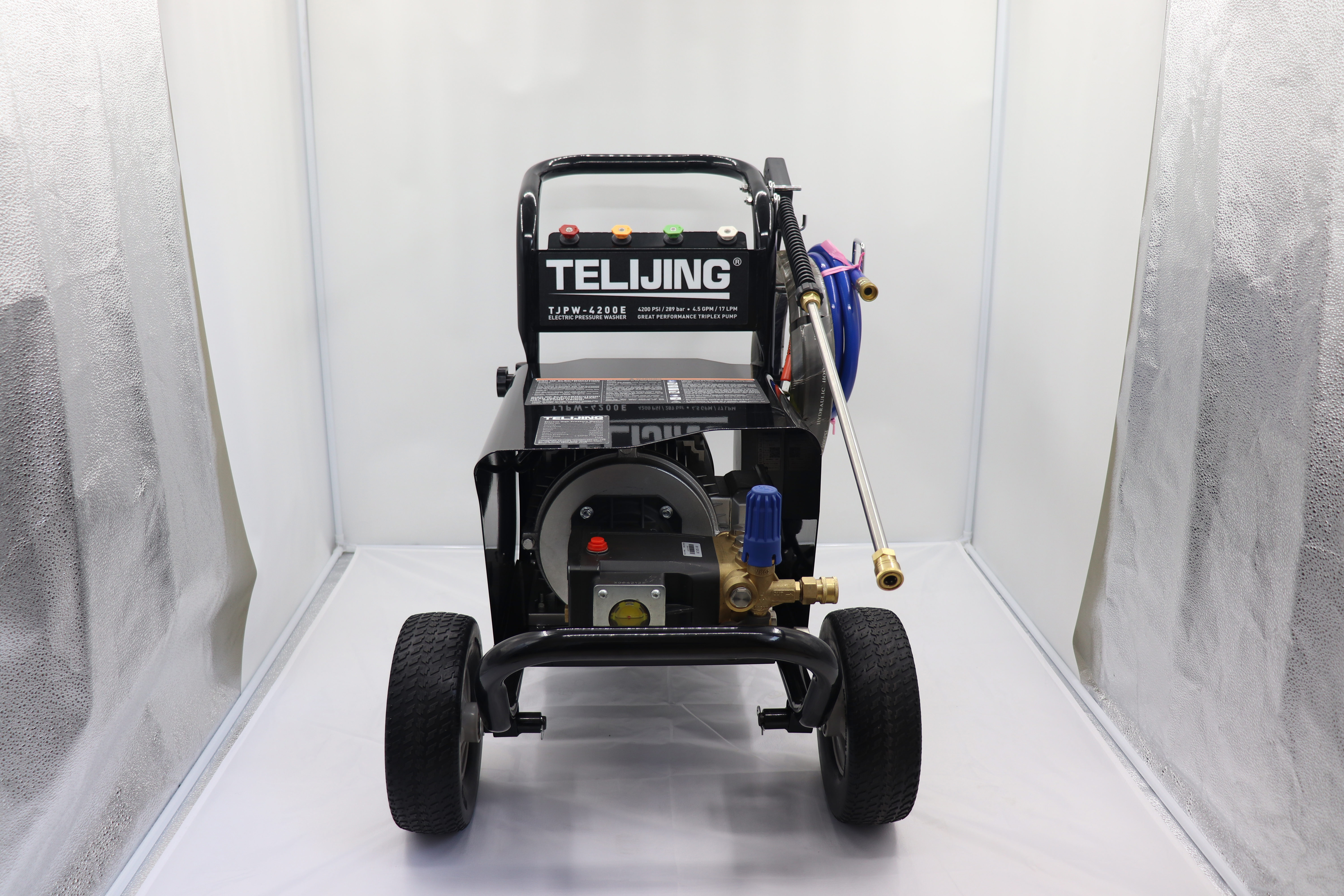 1500PSI / 100bar 60 Triplex Pump Electric Water Jet Cleaner for HIGH PRESSURE CLEANER
