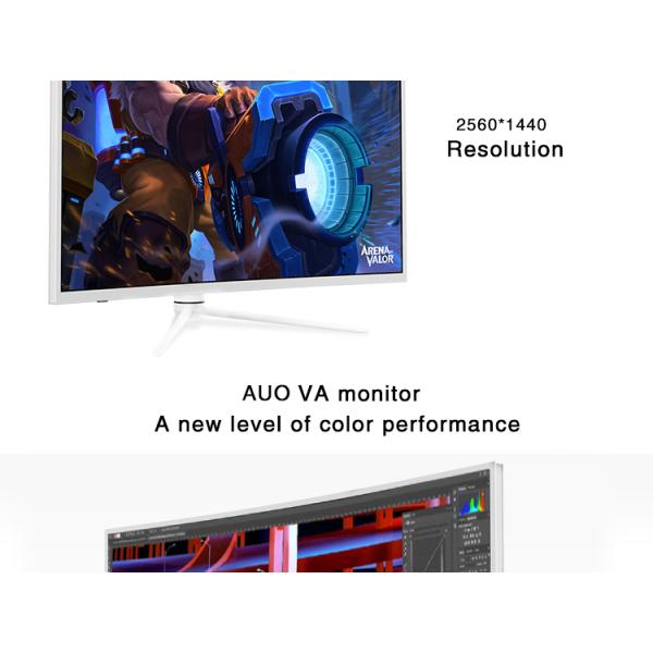 Ultra Wide 1440P 2K 165hz Gaming Desktop Monitor 39 Inch Curved Screen