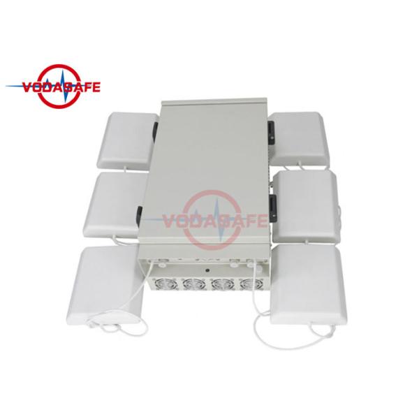 Waterproof 6 Way Prison Cell Phone Jammers 180W Total Output Multifunctional