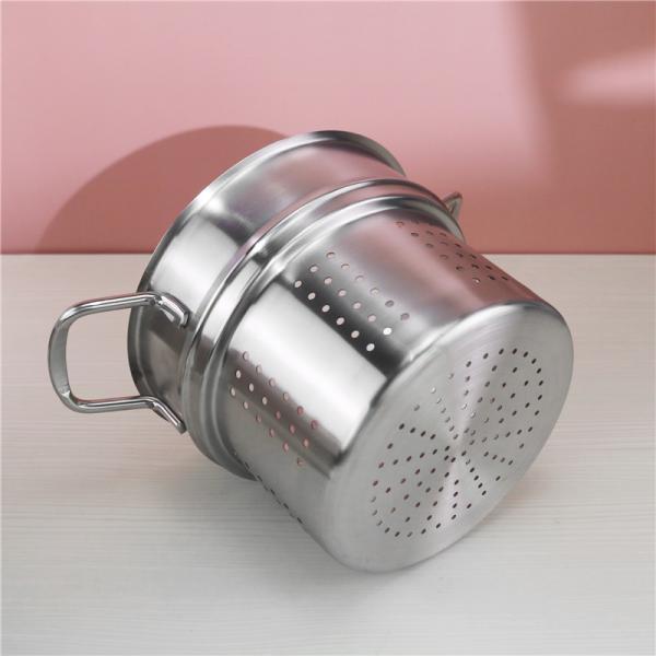 Multifunction Spaghetti Kitchen Soup Pots Stainless Steel With Strainer Insert