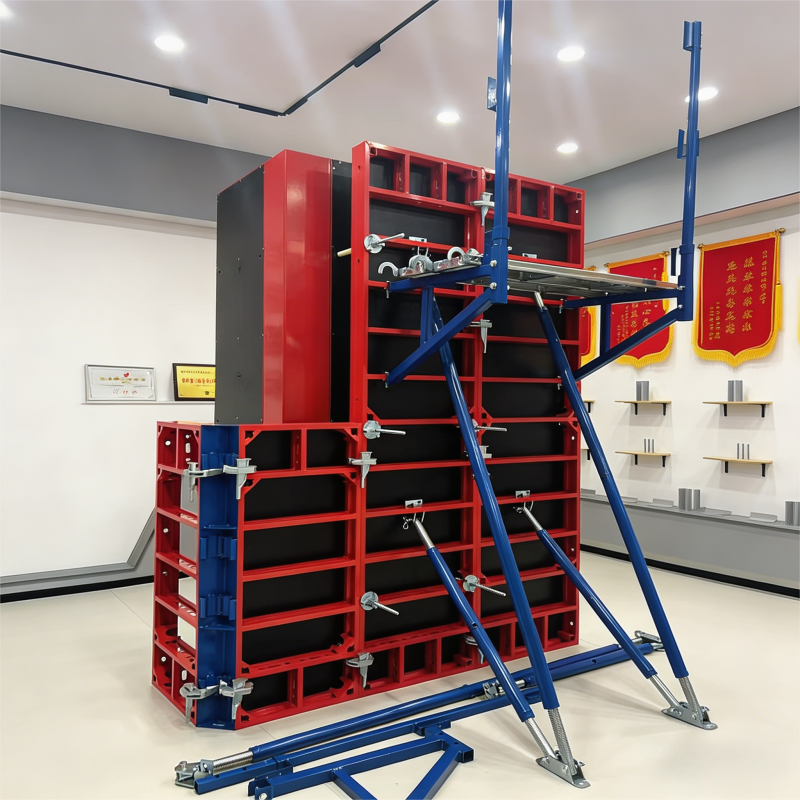 Lightweight Square Column Formwork Red Column Formwork Systems With 65mm Profile