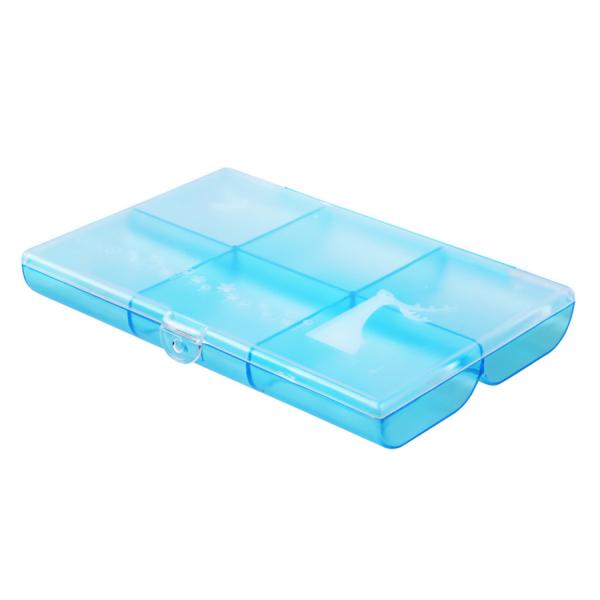 Clear Plastic Storage Boxes With Adjustable Compartments 6 Lid