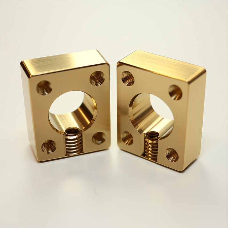 CNC Brass Alloy Components High Precise CNC Part CNC Machining Custom Part Milling