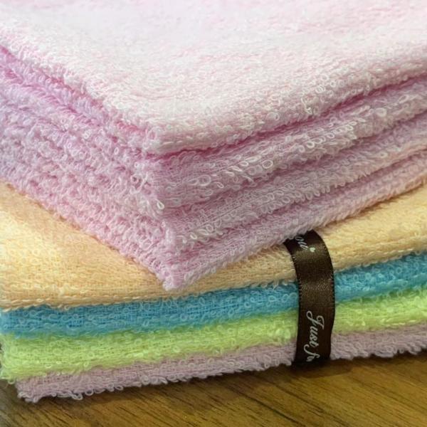 Cheap Coloured Cotton Ribbon Towel Gift Sets for sale