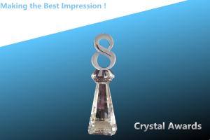 Best AWARDS/CRYSTAL awards/crystal trophy/crystal top eight award/number trophy/glass trophy wholesale