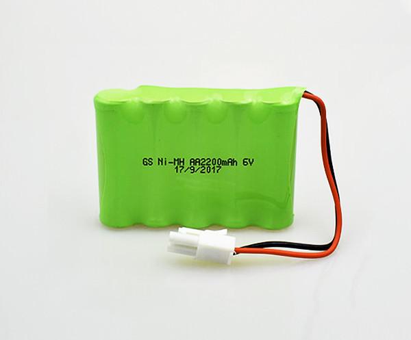 Cheap Rechargeable AA Emergency Exit Light Batteries NiMH  2200mAh 6.0V for sale