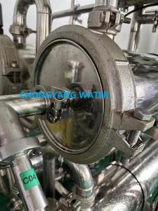 China 4 End Clamp Stainless Steel RO Membrane Housing Membrane Stainless Steel Pressure Vessel on sale