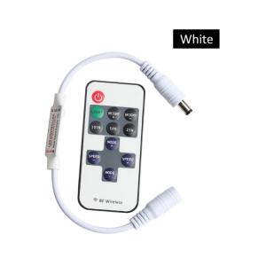 China Mini Monochrome LED Light Controller , RF Wireless Controller With 11 Key OEM on sale