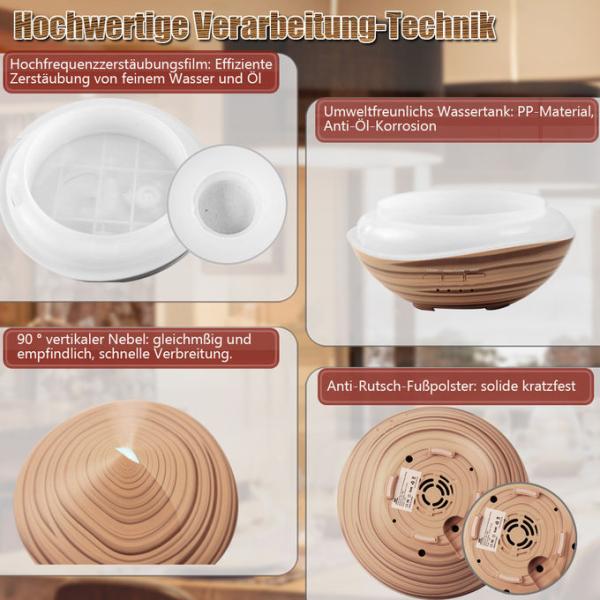 Sand Dune Shape 500ml Cool Mist Aroma Humidifier