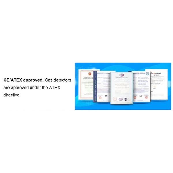 Wireless Transmission Solar Charging Wall Mount Fixed Combustible Gas Detector