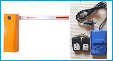 Electronic Car Parking Barrier Gate MX-50 With 2 Sets Remote Controller