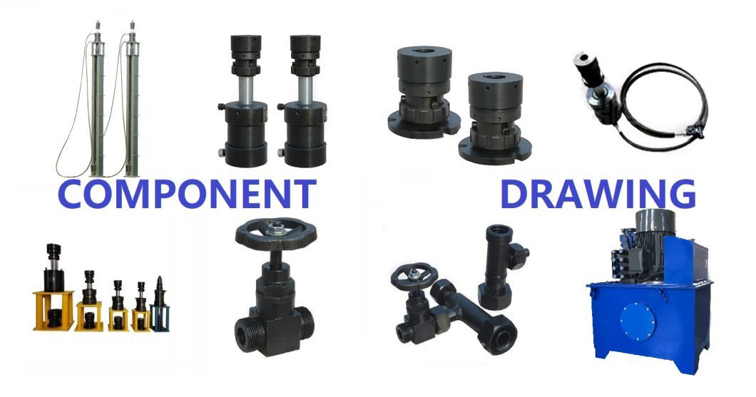 Simple Tank Jacks Chuck Type Hydraulic Jacking System Stock Available in The Malaysia