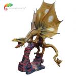 China 220v Customize Robotic Real Looking Dragon Realistic Movement 1 Year for sale