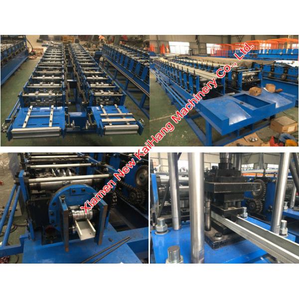 Twin Rows Roof Panel Roll Forming Machine 5T Weight For Ridge Cap Panel