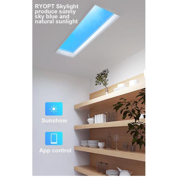 60x60cm Sky Cloud LED Ceiling Panel Light 100W Therapy RGB Surface Mounted