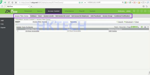 Cheap BioTime8.0 BioTime7.0 HR ATTENDANCE MANAGEMENT ADMS SOFTWARE for sale