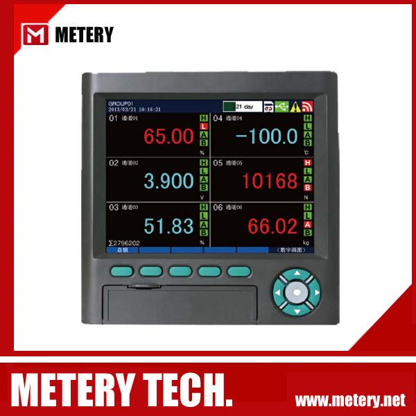Cheap 6-18 Channels Color Paperless data logger MT100R90 from METERY TECH. for sale