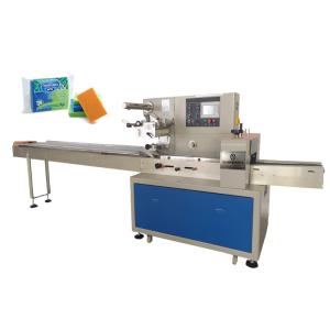 Best Automatic Cleaning Flow Packaging Machine Towel Clean Sponge Electric Driven wholesale