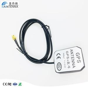 China 1575Mhz Vehicle GPS Antenna SMA Active 50Ohm Impedance OEM ODM Available on sale