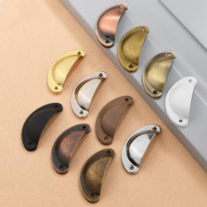 Best Metal Kitchen Drawer Cabinet Door Handle Shellantique Brass Door Cabinet Knobs RCW-26986 wholesale