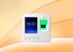 White Fingerprint Access Control System With USB Flash Drive For Offline Data Management