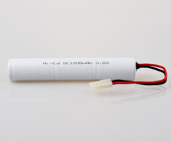 Cheap Emergency Exit Sign SC 1200mAh NiCd 3.6 V Battery Stick Pack for sale