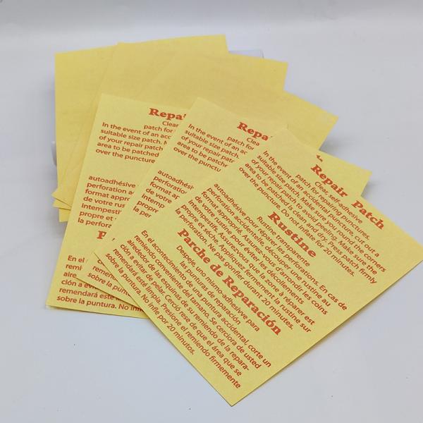 Cheap Printed Inflatable Repair Patches Waterproof Rectangular Swimming Pool Repair for sale