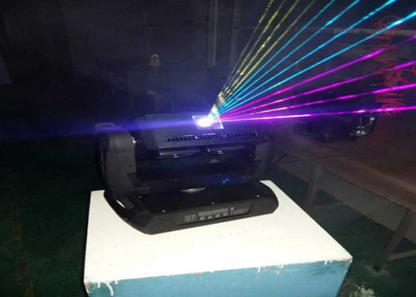 Cheap Colorful Mini Moving Head RGB 3W Theater Stage Lighting AC90 - 240V 50 - 60HZ for sale