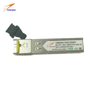 Best TUV 1550nm 1310nm 20km LC BIDI SFP Modules With DDM wholesale