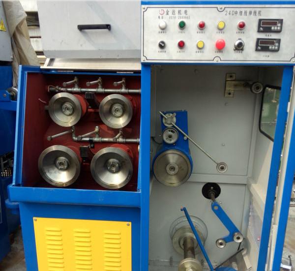 Cheap 24D Super Fine Copper Wire Drawing Machinery- Long Service life for sale