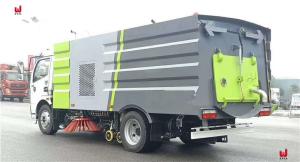 Best Vacuum LHD Street Sweeper Truck 6m3 4x2 Road Cleaning Truck wholesale