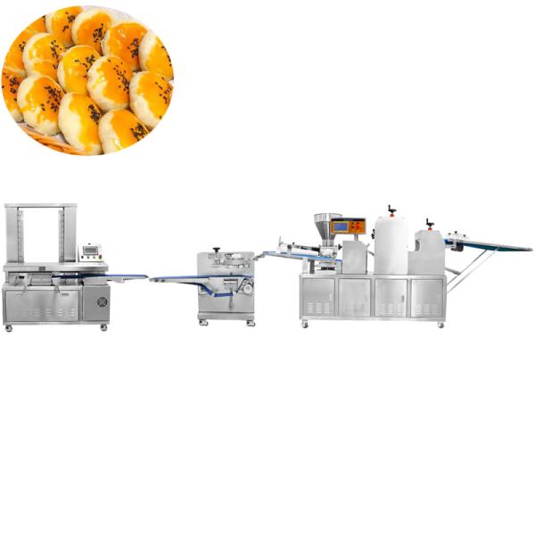 Cheap Automatic stuffed crispy bread flaky pastry production line for sale