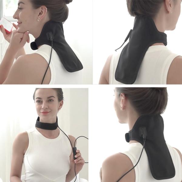 Far Infraered Neck Heated Wrap fleece Material USB Temperature Control
