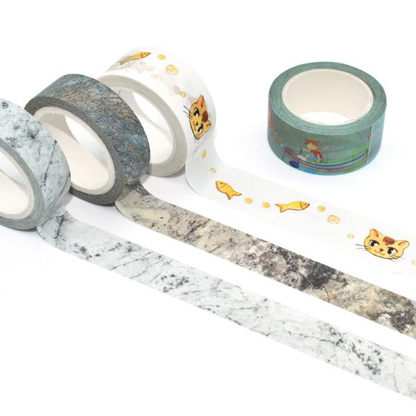 Cheap Beautiful Decoration Packing Box Custom Printed Masking Washi Tape for sale
