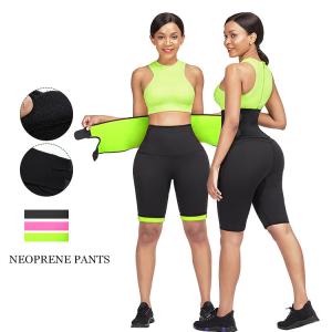 Best Women's Waist Trainer Neoprene Body Shaper Shorts with Tummy Control and Sauna Effect wholesale