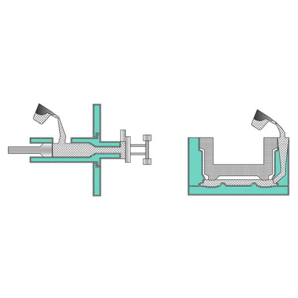 SILICON NITRIDE (SI3N4) POURING SPOON & CRUCIBLE USED IN ALUMINUM INDUSTRY 1