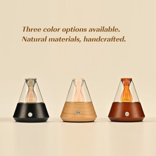 2-Fluid Technology Wood Aroma Diffuser with Customization Services and 30 - 80 ㎡ Coverage for Home
