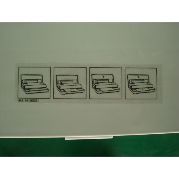 Electric Velo Strip Book Office Binding Machine Desktop Pouch 30Sheets YL-20