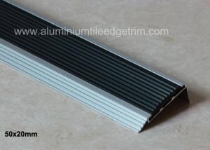 Best Exterior Metal Aluminum Stair Nosing , Laminate Stair Nose Trim Right Angle Type wholesale