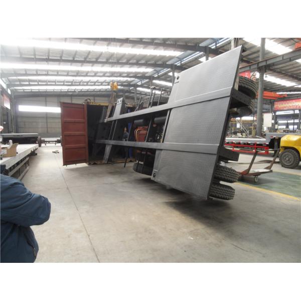 Light Tare Weight 2/3 Axles 20-40-45ft Air Suspension Container Chassis Semi-Trailer