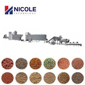 Best Automatic Trout Fish Feed Production Machine Processing Line 100 - 1000kg/h wholesale