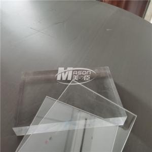 China 20mm Clear Scratch Resistant Acrylic Panel For Outdoor on sale